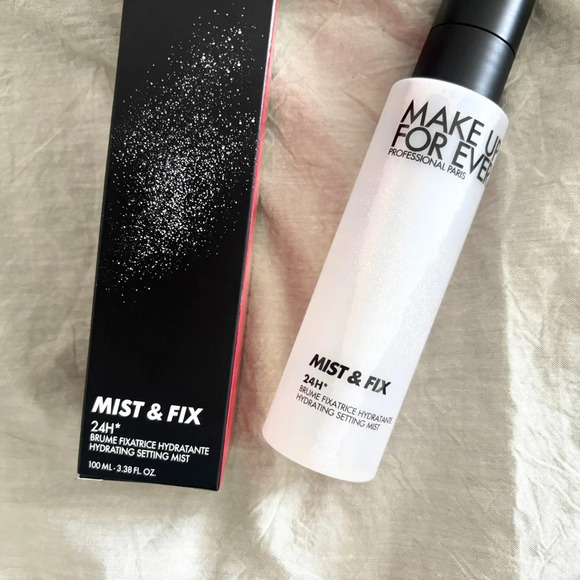 NWT Makeup Forever Full Size Setting Spray - 24HR MIST & FIX - 3.38 fl oz - Picture 9 of 11
